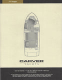 Carver 374 Voyager Specification Brochure