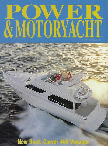 Carver 450 Voyager Pilothouse Power & Motoryacht Magazine Reprint Brochure
