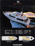 Carver 530 Voyager Pilothouse Specification Brochure