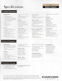 Trojan 360 Express Specification Brochure (1998)