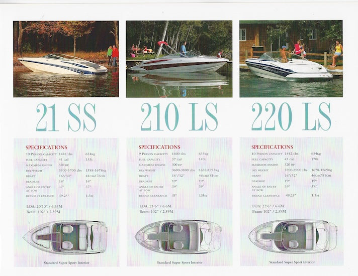 Crownline 2008 Abbreviated Brochure
