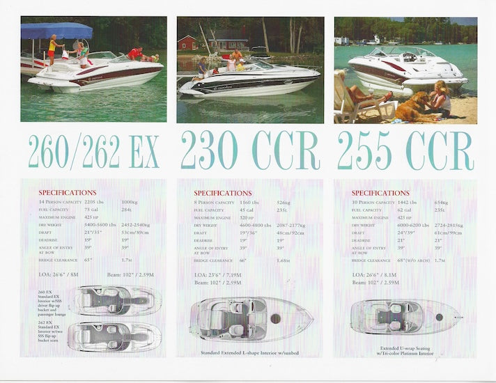Crownline 2008 Abbreviated Brochure