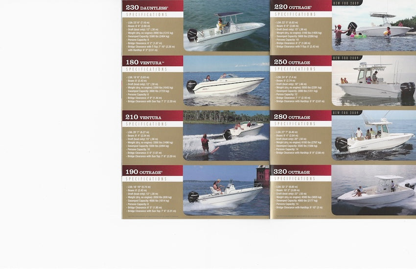 Boston Whaler 2009 Brochure