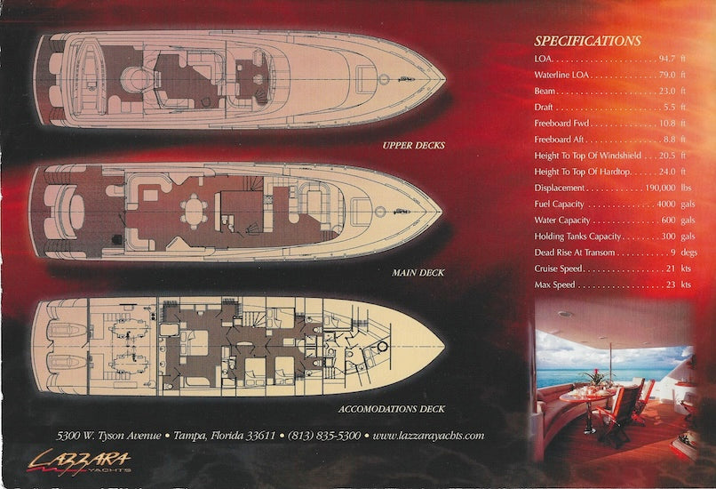 Lazzara 94 Brochure