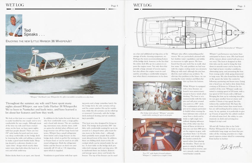 Hood / Little Harbor Wet Log Newsletter - Fall 1997