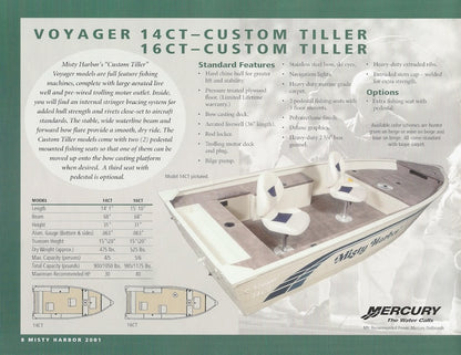 Misty Harbor 2001 Fishing Brochure