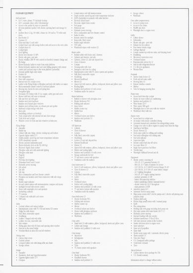 Ferretti 72 Specification Brochure