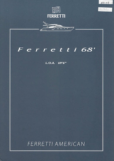 Ferretti 68 Specification Brochure