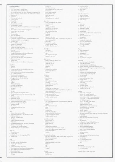 Ferretti 68 Specification Brochure