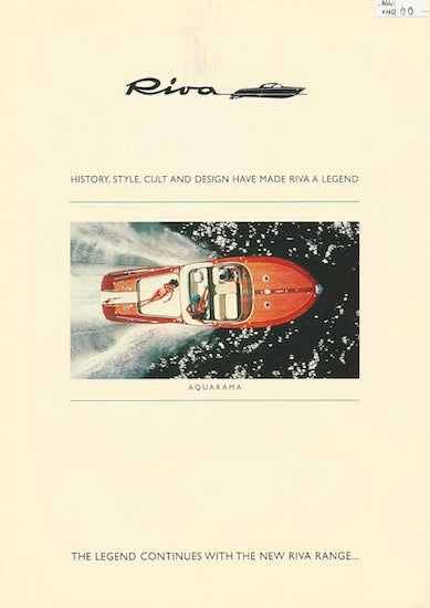 Riva 2000 Brochure