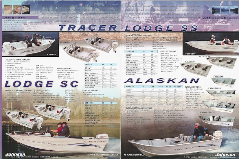 Smoker Craft 2004 American Angler Brochure