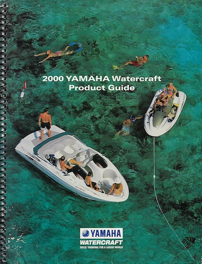 Yamaha 2000 Waverunner Product Guide