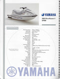 Yamaha 2000 Waverunner Product Guide