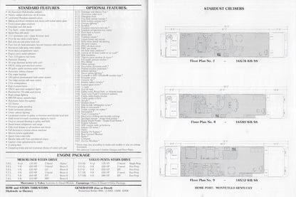 Stardust Cruisers Specification Brochure