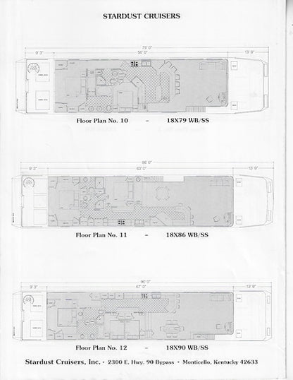 Stardust Cruisers Specification Brochure