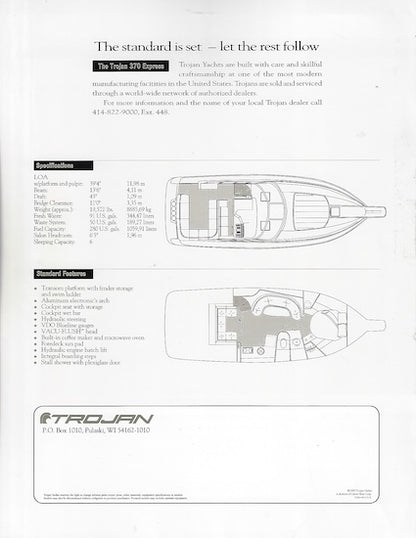 Trojan 370 Express Brochure