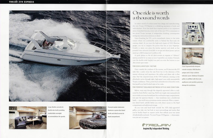 Trojan 370 Express Brochure
