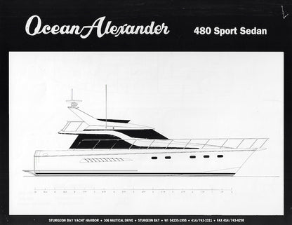 Ocean Alexander 480 Sport Sedan Brochure