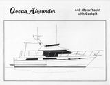 Ocean Alexander 440 Motor Yacht Specification Brochure