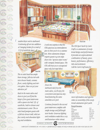 Carri Craft 656 Sportyacht Brochure