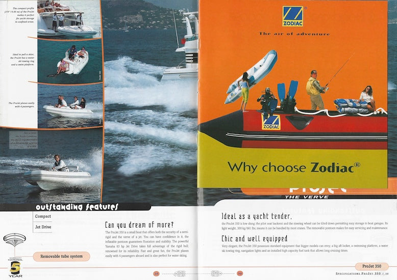 Zodiac 2001 Brochure