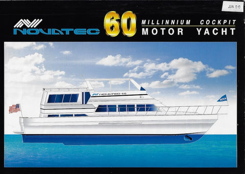 Novatec 60 Motor Yacht Specification Brochure