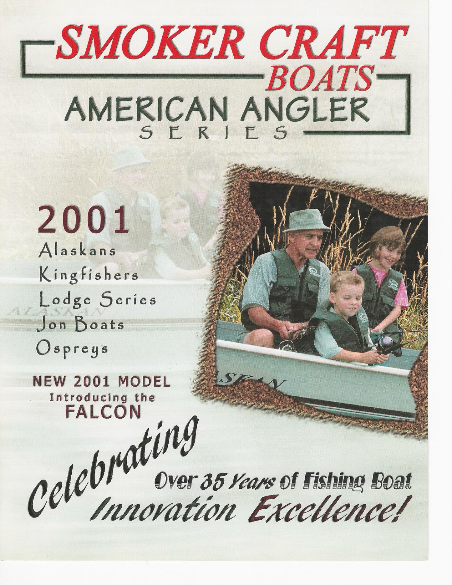 Smoker Craft 2001 American Angler Brochure