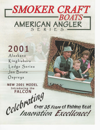 Smoker Craft 2001 American Angler Brochure