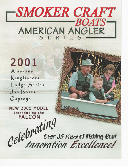 Smoker Craft 2001 American Angler Brochure