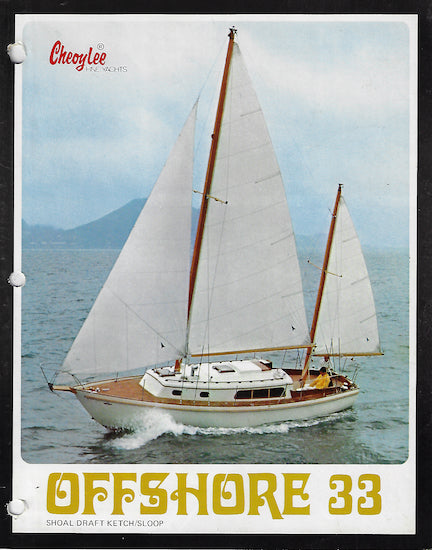 Cheoy Lee 33 Offshore Brochure