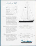 Sabre 28 Brochure