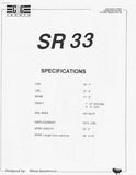 C&C SR 33 Brochure Package
