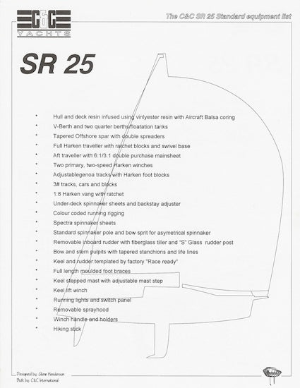 C&C SR 25 Digital Brochure Package