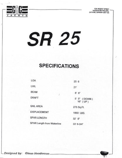 C&C SR 25 Digital Brochure Package