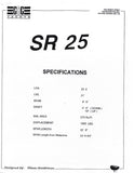 C&C SR 25 Brochure Package