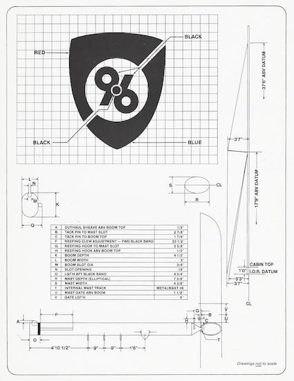 Columbia 9.6 Sailmakers Brochure