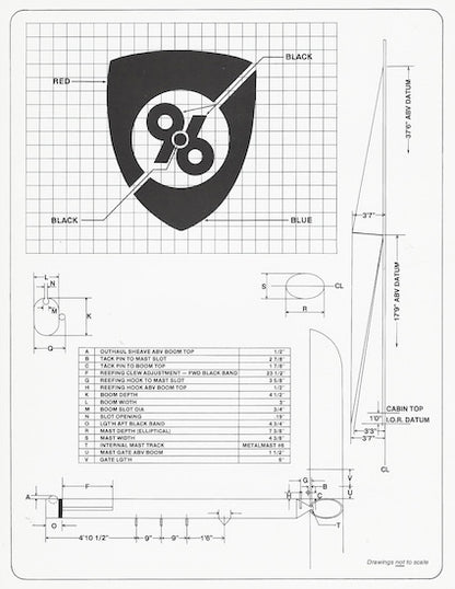 Columbia 9.6 Sailmakers Brochure