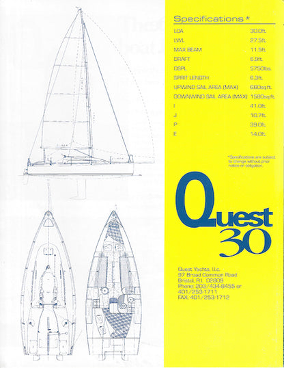 Holby Quest 30 Brochure Package
