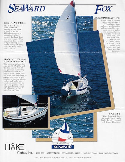 Seaward Fox Brochure