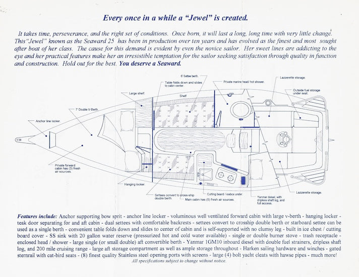 Seaward 25 Brochure