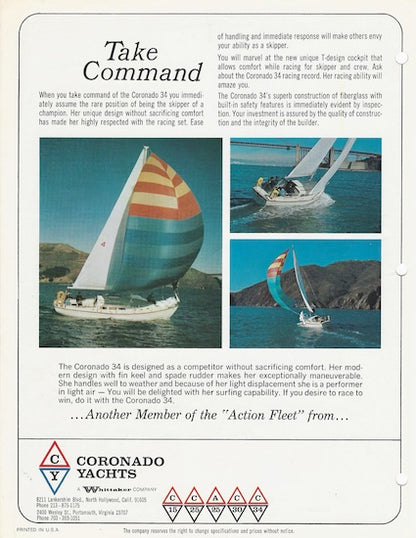 Coronado 34 Brochure