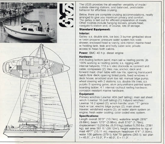 Bayliner US Yachts Design & Engineering Data Brochure