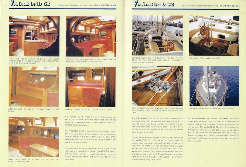 Vagabond 52 Brochure