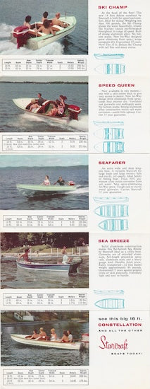 Starcraft 1950s Brochure