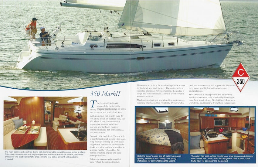 Catalina 350 Mark II Brochure