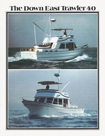 Down East 40 Trawler Digital Brochure