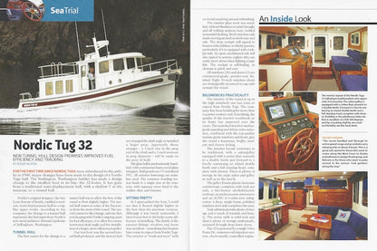 Nordic Tugs 32 Sea Magazine Reprint Brochure