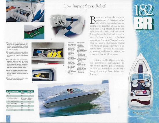 Crownline 1996 Brochure