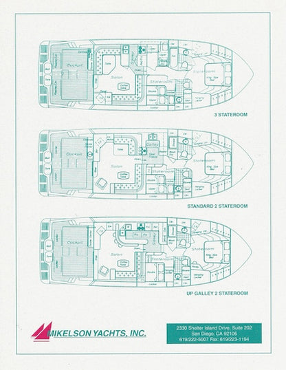 Mikelson 50 Sportfisher Specification Brochure