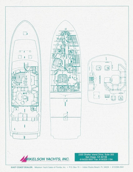 Mikelson 72 Sportfisher Specification Brochure
